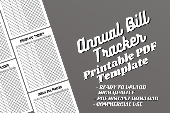 Annual Bill Tracker Templates: Your Complete Guide to Printable Financial Control