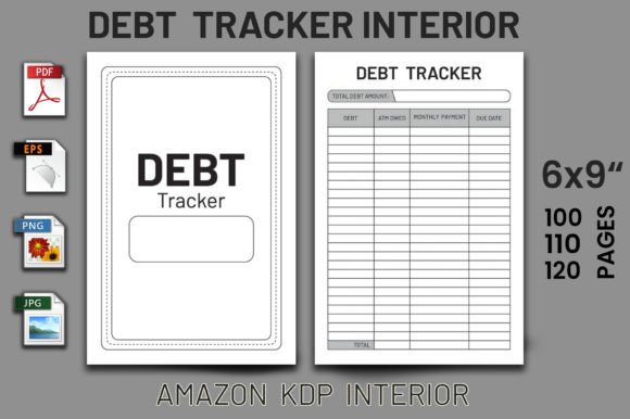 The Debt Tracker Log Book KDP Interior: A Tool for Entrepreneurs and Self-Publishers
