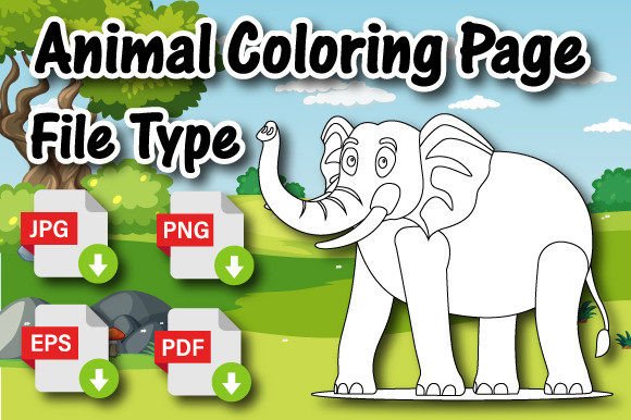 The Joy and Practicality of an Animal Coloring Page Elephant