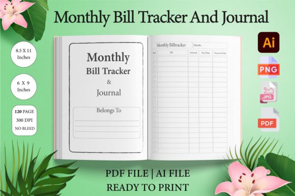 The Monthly Bill Tracker Journal V2: A Tool for Financial Clarity