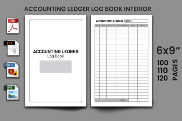 The Strategic Advantage of KDP Accounting Ledger Interiors for Modern Creators