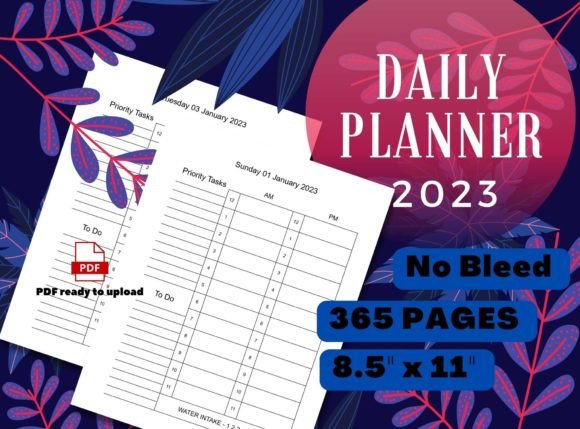 The Strategic Power of a Daily Planner 2023 in Modern Work and Life