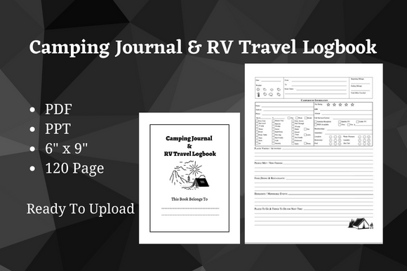 The Ultimate Companion for Your RV Adventures: The Camping Journal RV Travel Logbook