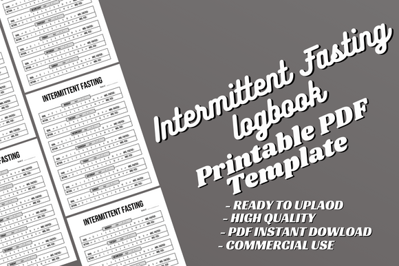 The Ultimate Intermittent Fasting Planner Template