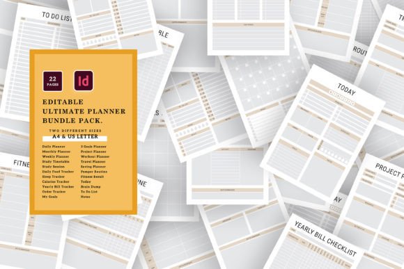 The Ultimate Planner Bundle Pack for Your Creative and Professional Life