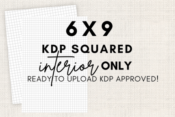 Understanding the KDP Interior Squared 6x9 with Bleed Digital Template