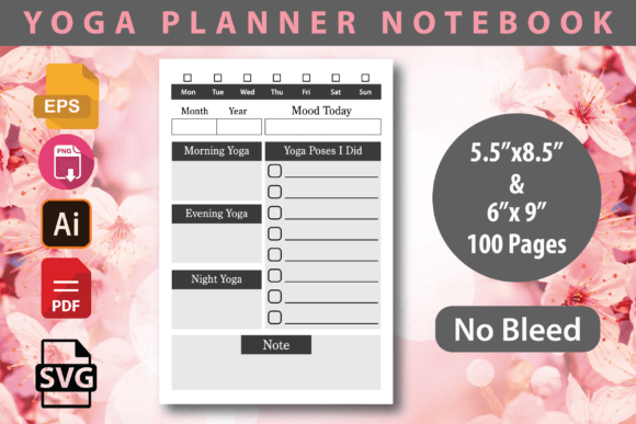 Yoga Planner Journal: The Strategic Interior for Publishing Success